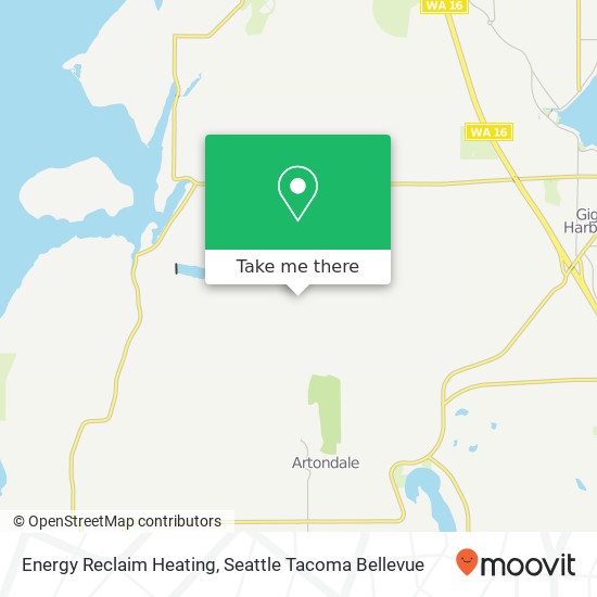 Energy Reclaim Heating map