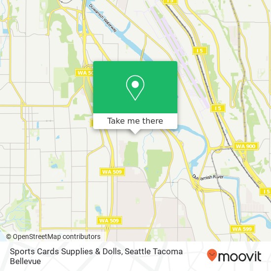 Sports Cards Supplies & Dolls map