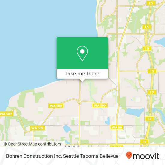 Bohren Construction Inc map