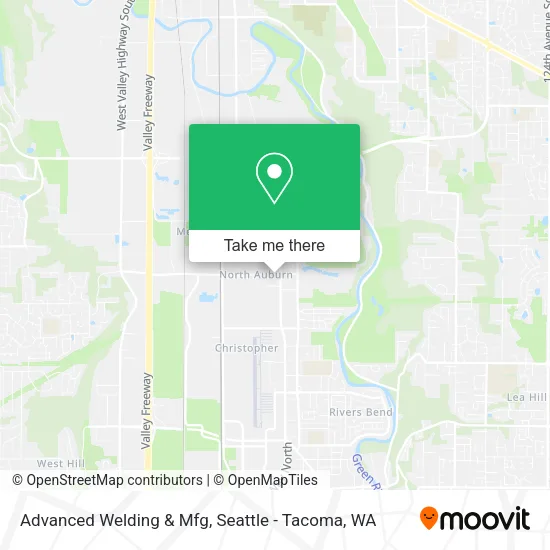 Mapa de Advanced Welding & Mfg