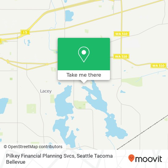 Pilkey Financial Planning Svcs map