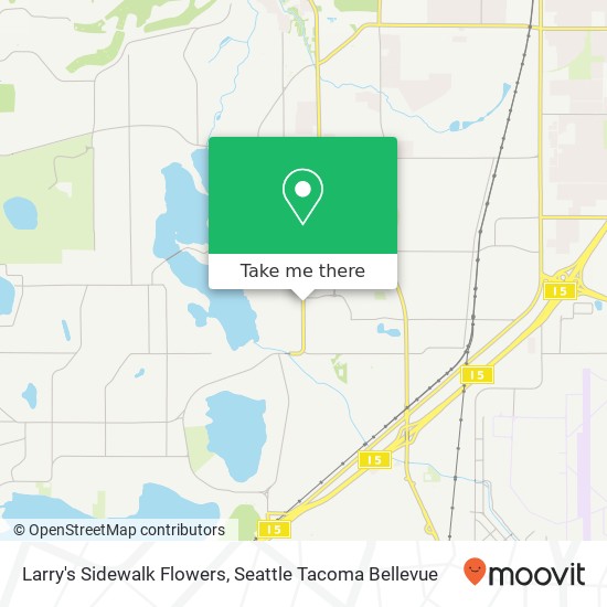 Larry's Sidewalk Flowers map