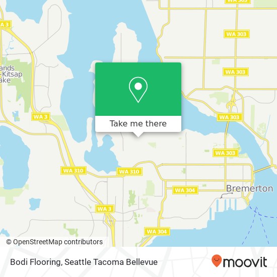 Bodi Flooring map