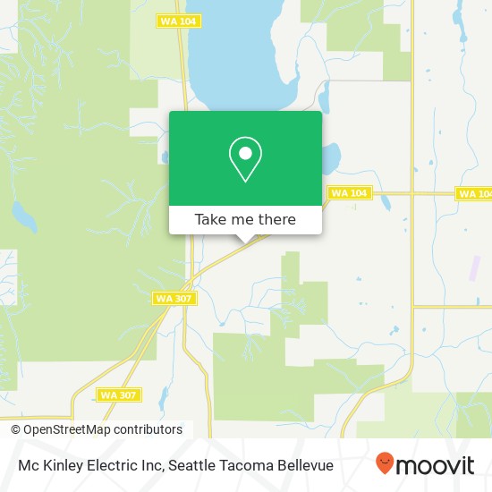 Mc Kinley Electric Inc map