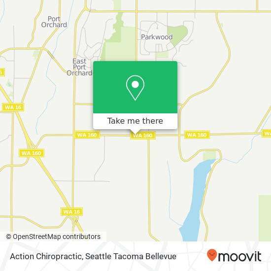 Action Chiropractic map