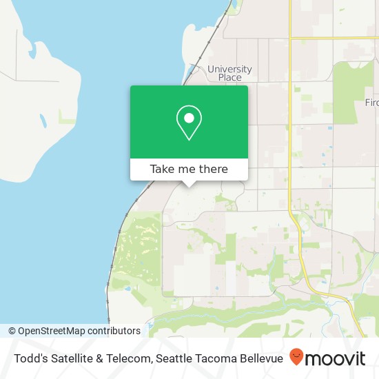 Todd's Satellite & Telecom map