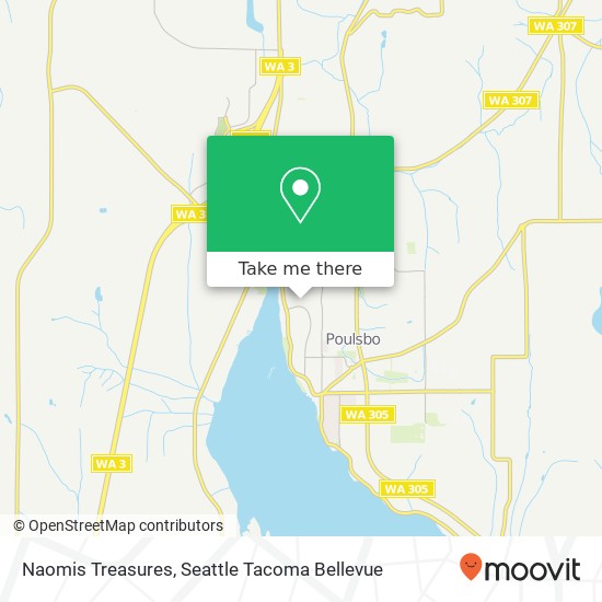 Naomis Treasures map