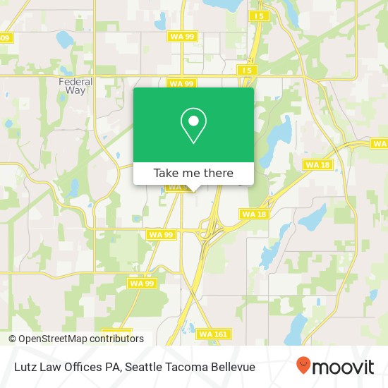Mapa de Lutz Law Offices PA