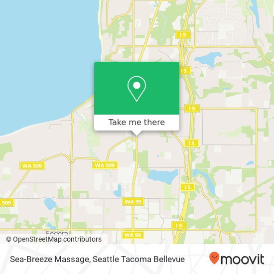 Sea-Breeze Massage map