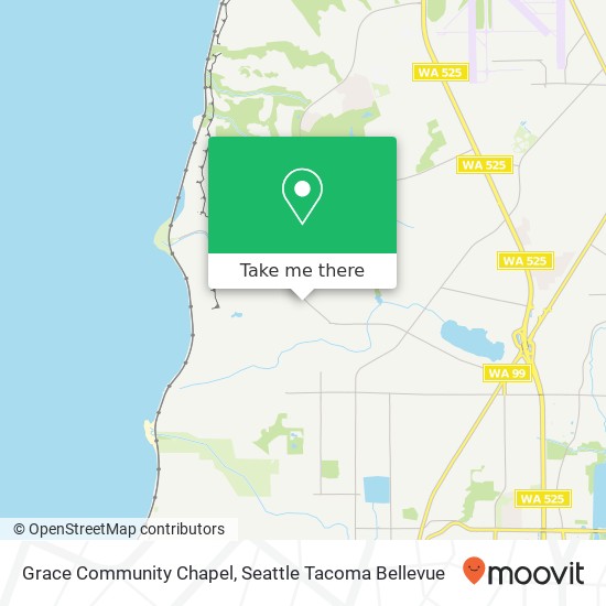Mapa de Grace Community Chapel