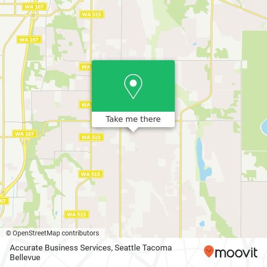 Accurate Business Services map