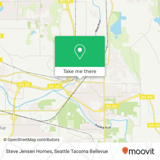 Steve Jensen Homes map