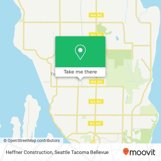 Heffner Construction map