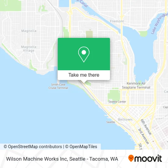Mapa de Wilson Machine Works Inc