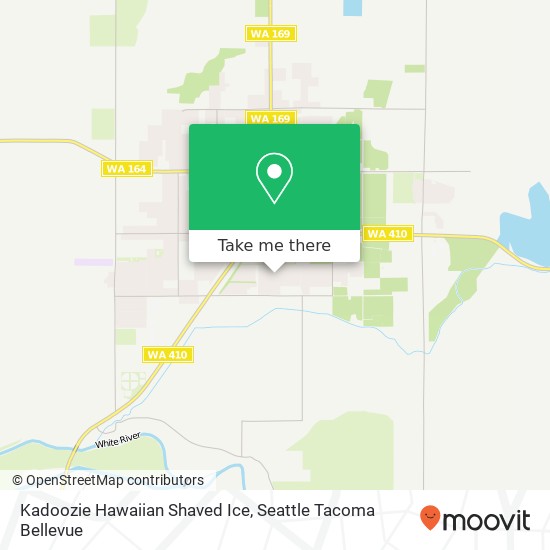 Kadoozie Hawaiian Shaved Ice map