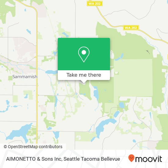 AIMONETTO & Sons Inc map