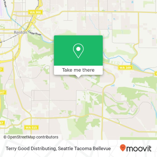 Mapa de Terry Good Distributing