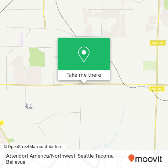 Mapa de Attendorf America/Northwest