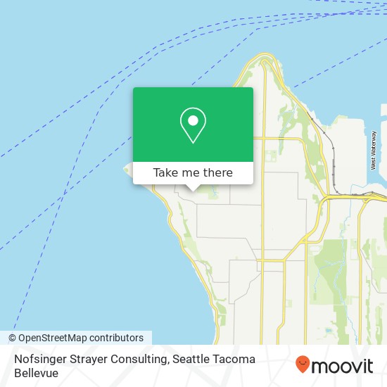 Nofsinger Strayer Consulting map