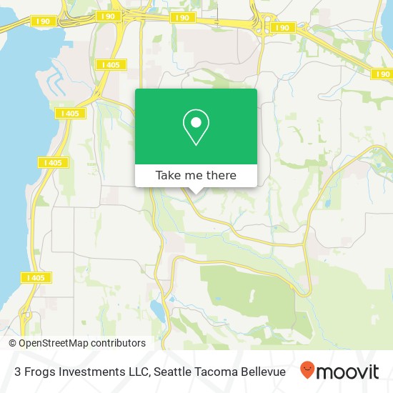 Mapa de 3 Frogs Investments LLC