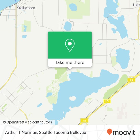Arthur T Norman map