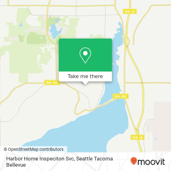 Harbor Home Inspeciton Svc map