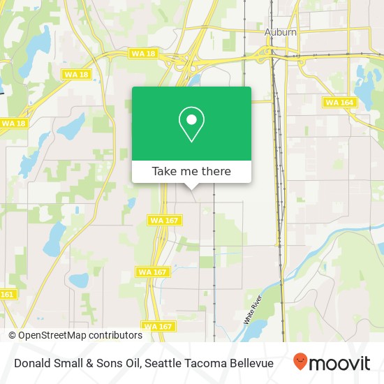 Mapa de Donald Small & Sons Oil