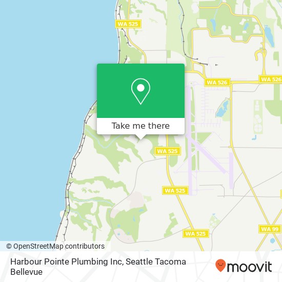 Mapa de Harbour Pointe Plumbing Inc