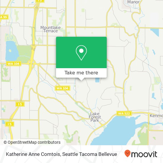 Katherine Anne Comtois map