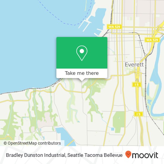 Mapa de Bradley Dunston Industrial