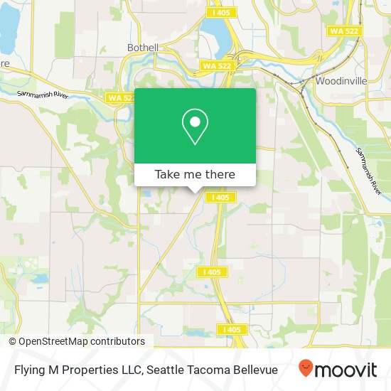 Mapa de Flying M Properties LLC