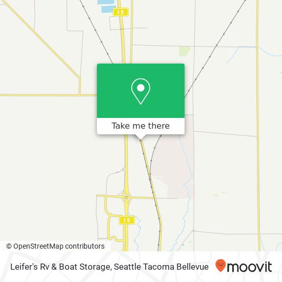 Mapa de Leifer's Rv & Boat Storage