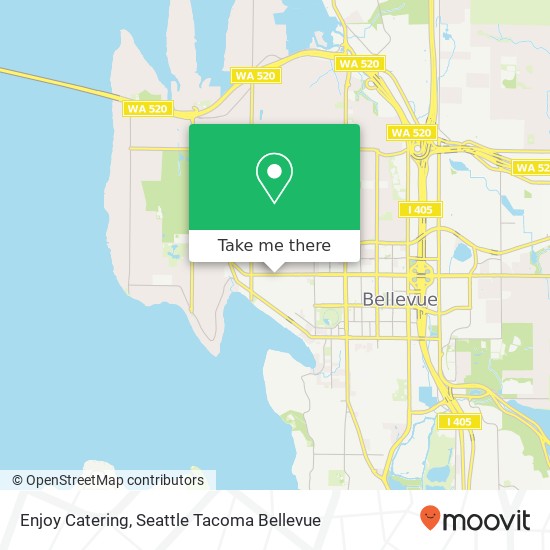 Enjoy Catering map