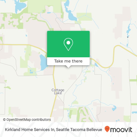 Mapa de Kirkland Home Services In