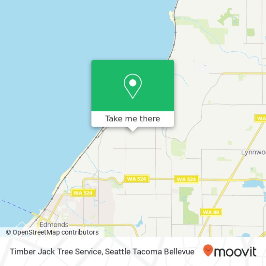 Timber Jack Tree Service map