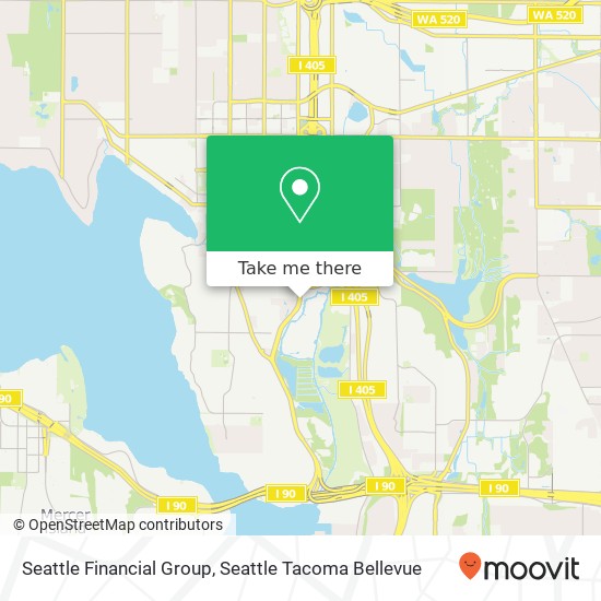 Mapa de Seattle Financial Group