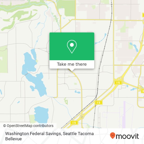 Mapa de Washington Federal Savings