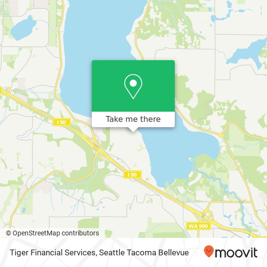 Tiger Financial Services map