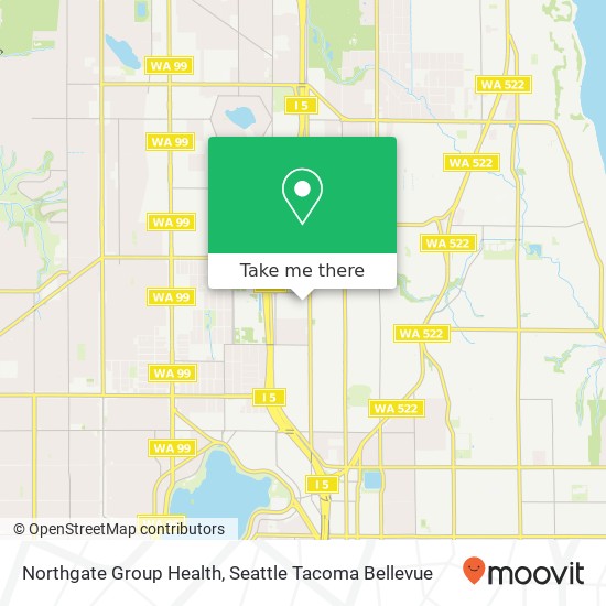 Mapa de Northgate Group Health