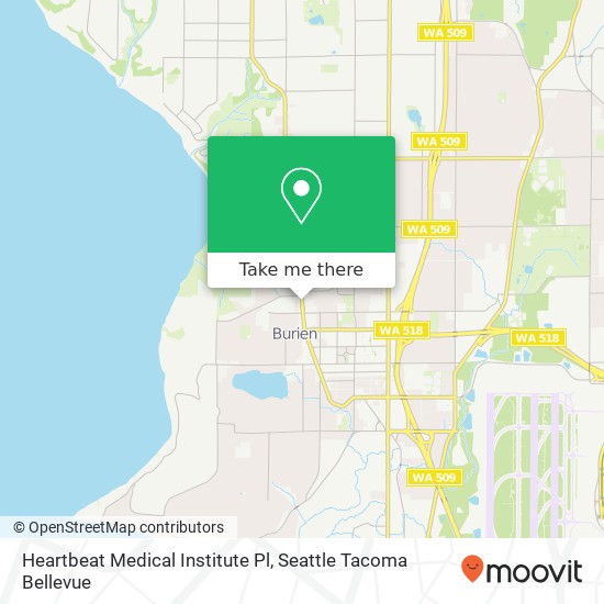 Heartbeat Medical Institute Pl map