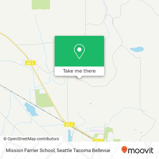 Mapa de Mission Farrier School
