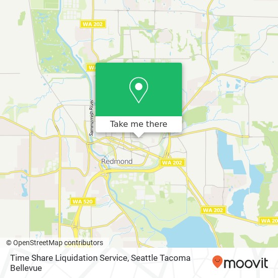 Time Share Liquidation Service map