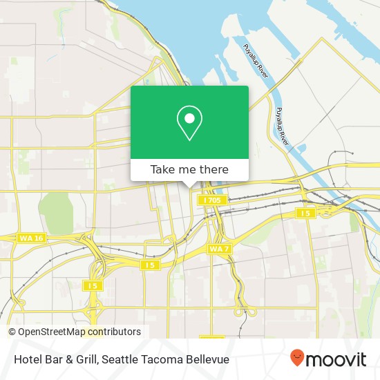 Hotel Bar & Grill map