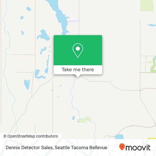 Dennis Detector Sales map