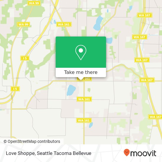 Love Shoppe map