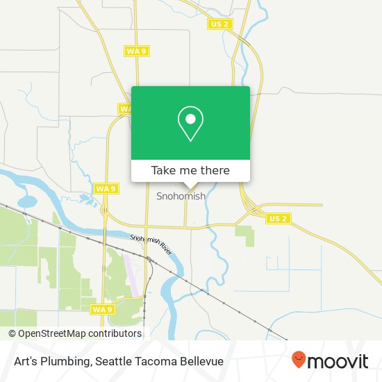 Mapa de Art's Plumbing