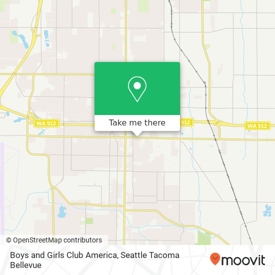 Boys and Girls Club America map