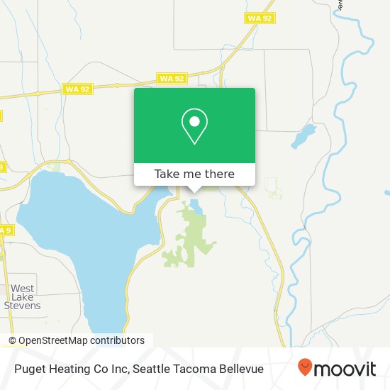 Puget Heating Co Inc map