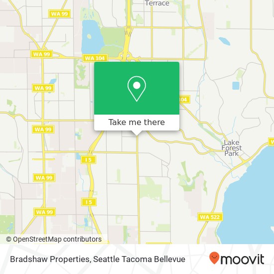 Bradshaw Properties map