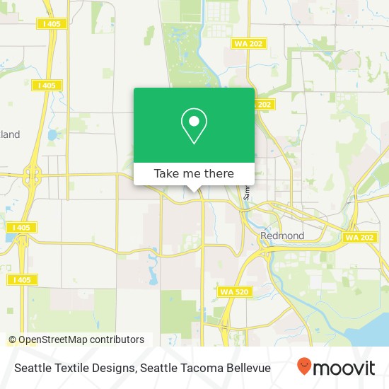 Seattle Textile Designs map